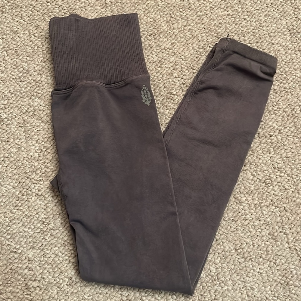 Brand New $78 Free People Movement Women’s Leggings Tights - NWT (Gray, XS/S)
